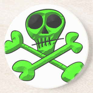 Porta-copos De Arenito Caveira