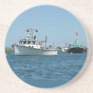 Porta-copos De Arenito Chatham Harbor Boats