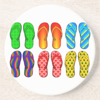 Porta-copos De Arenito Chinelos