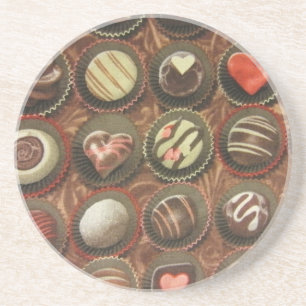 Porta-copos De Arenito Chocolates e Trufas