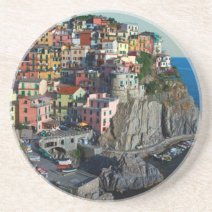 Porta-copos De Arenito Cinque Terre - Manarola