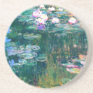 Porta-copos De Arenito Claude Monet Water Lily 1917