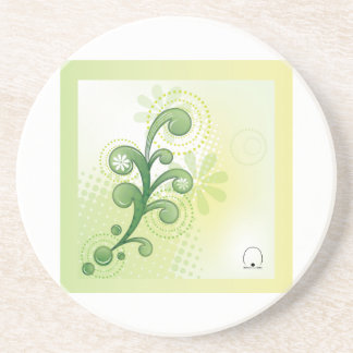 Porta-copos De Arenito Coaster-Green 컵받침-그린