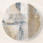 Porta-copos De Arenito Colagem de rendas I<br><div class="desc">Home Décor</div>