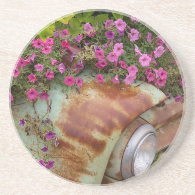 Porta-copos De Arenito Columbia Falls (Frente)