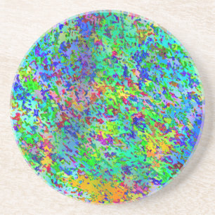 Porta-copos De Arenito Confetti Storm