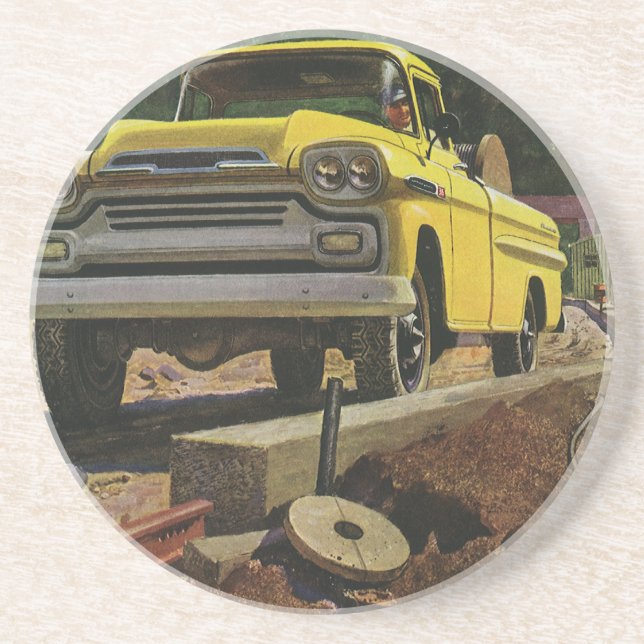 Porta-copos De Arenito Contrato de Construção do Arquiteto de Negócios da (Frente)