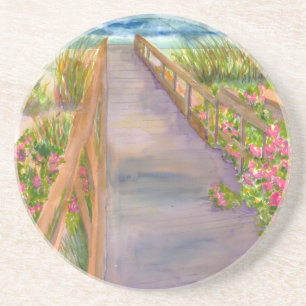 Porta-copos De Arenito Costa Nova Inglaterra