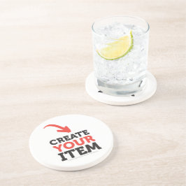 Porta-copos De Arenito CRIE-O-VOCÊ-MESMO DIY Personalizado envie seu desi