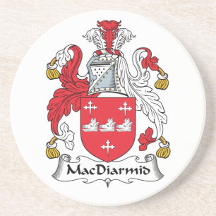 Porta-copos De Arenito Crista da família de MacDiarmid