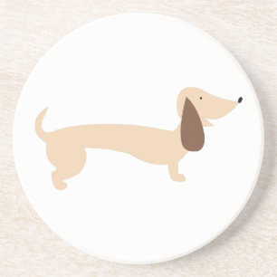 Porta-copos De Arenito Dachshund