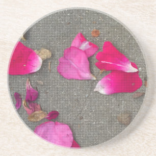 Porta-copos De Arenito Dancing Petals IV