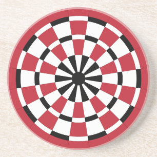 Porta-copos De Arenito Dartboard