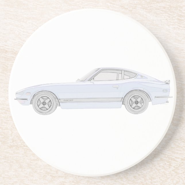 Porta-copos De Arenito Datsun 240Z (Frente)