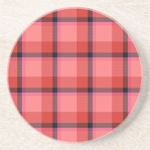 Porta-copos De Arenito Design do Tartan