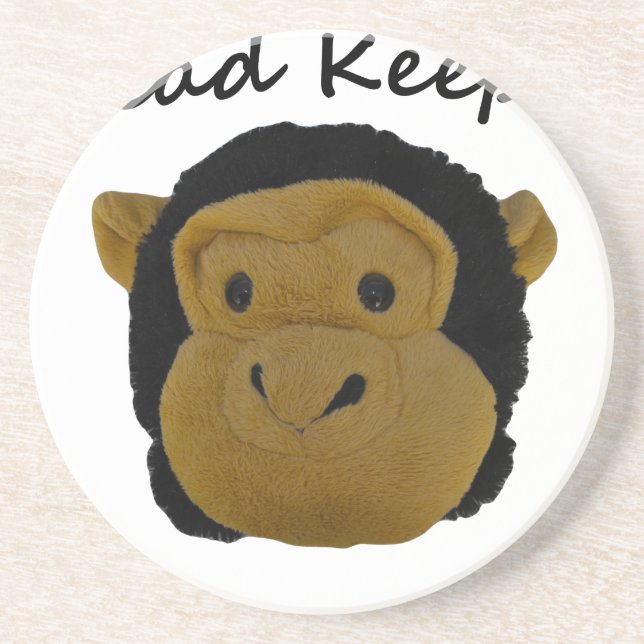 Porta-copos De Arenito Detentor de Cabeças (Frente)