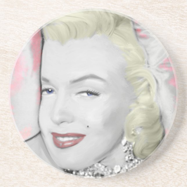 Porta-copos De Arenito Diamantes (Frente)