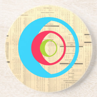 porta copos de arenito do impressão