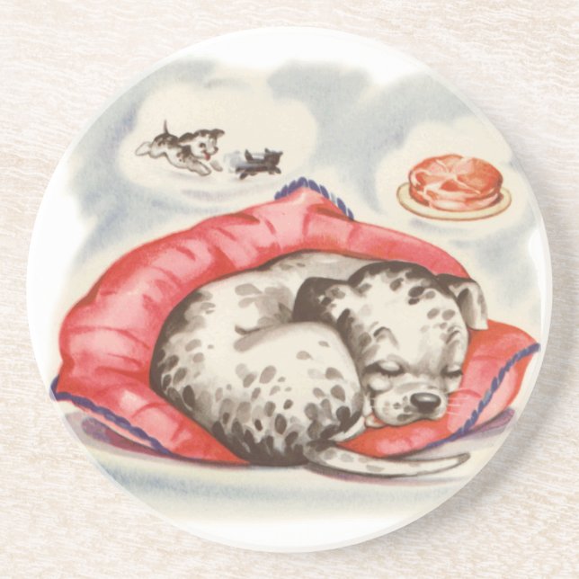 Porta-copos De Arenito dorminhoca (Frente)