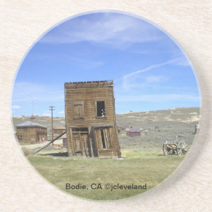 Porta-copos De Arenito Edifício de arrendamento em Ghost Town Bodie, CA