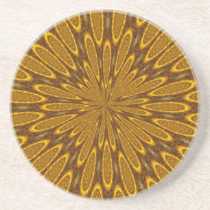Porta-copos De Arenito Espaço Dourado