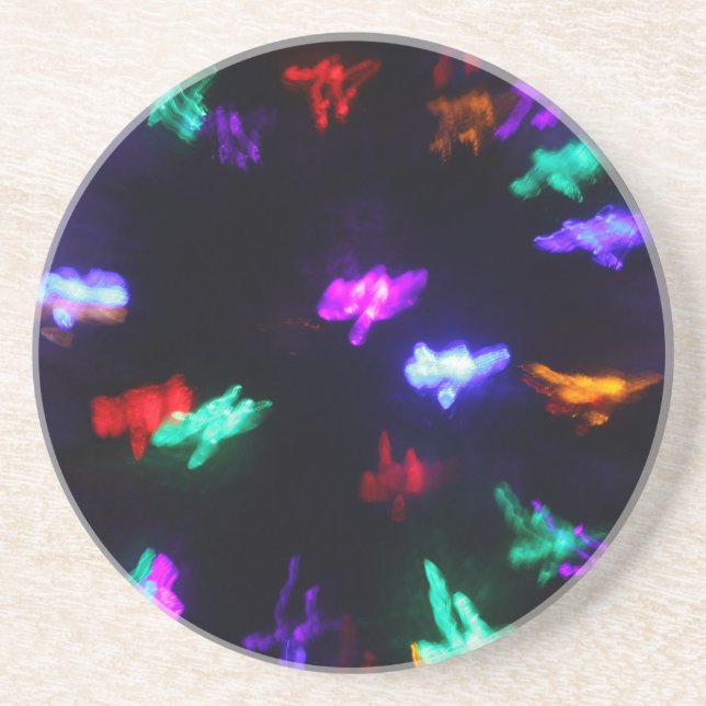 Porta-copos De Arenito Espíritos de árvores (Frente)