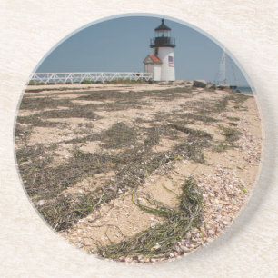 Porta-copos De Arenito EUA, Massachusetts, Nantucket. Concha
