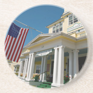 Porta-copos De Arenito EUA, Michigan, Ilha Mackinac