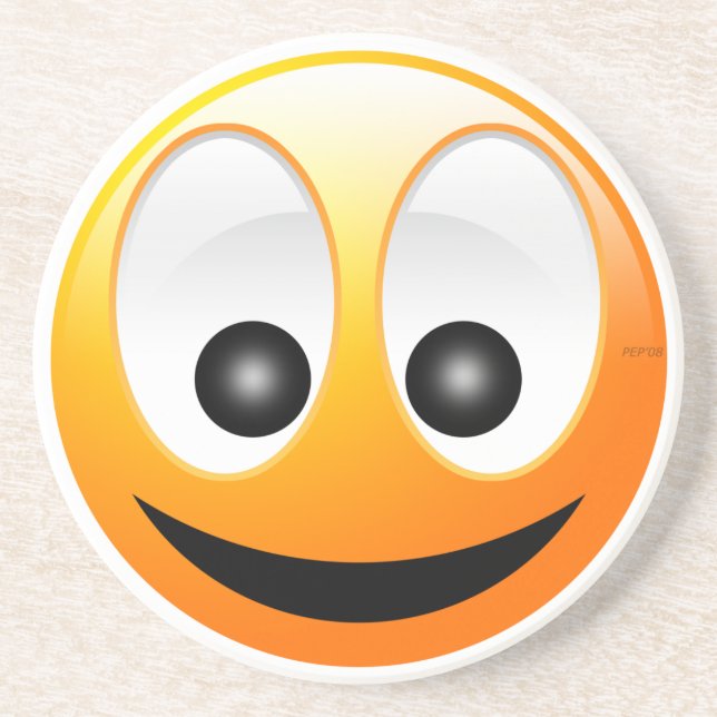 Porta-copos De Arenito Face (Frente)