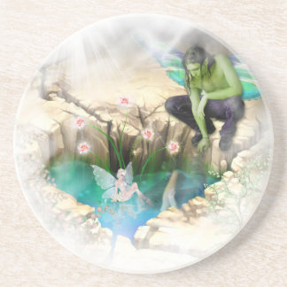 Porta-copos De Arenito Faerie em Elven Pond Vignette