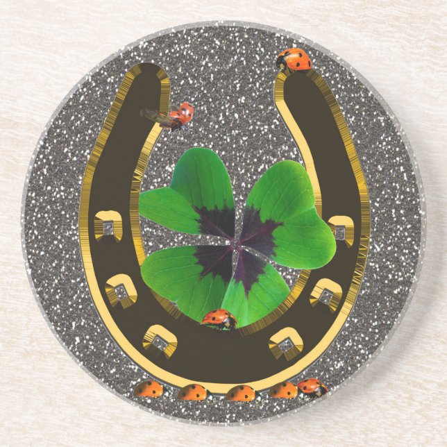 Porta-copos De Arenito Ferradura (Frente)