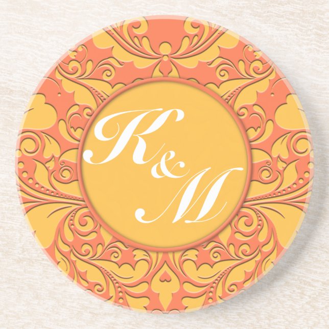 Porta-copos De Arenito FestaAnimada (Frente)