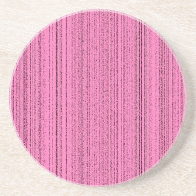 Porta-copos De Arenito Fitas rosa (Frente)