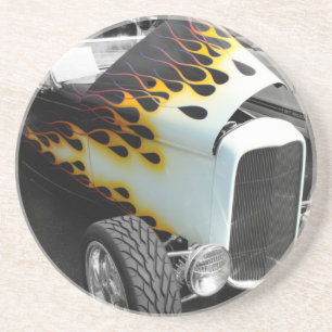 Porta-copos De Arenito Flamin' Hot Rod