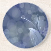 Folhas de Bokeh Azul