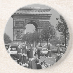 Porta-copos De Arenito França Paris Arco do Triunfo 1970