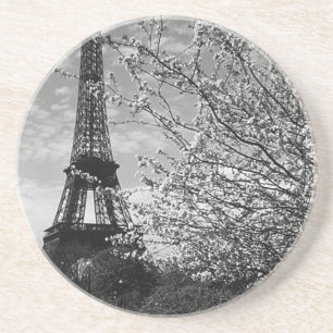 Porta-copos De Arenito França Paris Torre Eiffel 1970