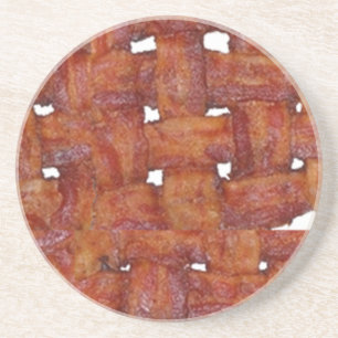 Porta-copos De Arenito Fried Bacon