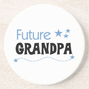 Porta-copos De Arenito Futuros Camisetas e presentes do avô