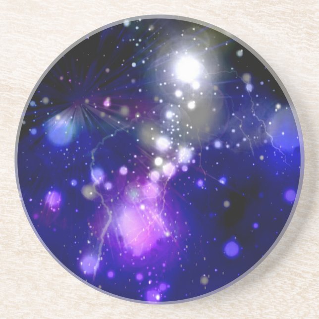Porta-copos De Arenito Galáxia 20 (Frente)