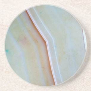 Porta-copos De Arenito Gemstone Series - Agate Poled