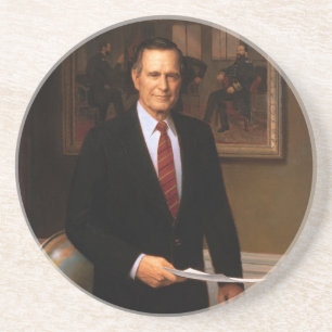 Porta-copos De Arenito George Bush