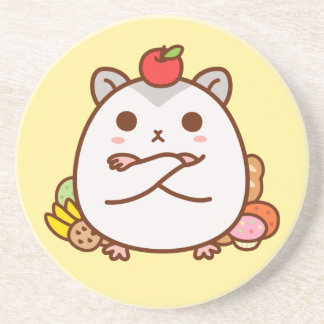 Porta-copos De Arenito Hamster ávido
