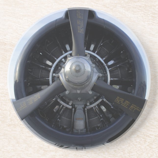 Porta-copos De Arenito Hélice (Frente)