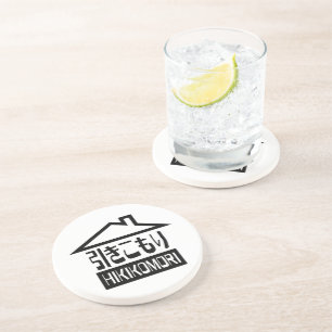 Porta-copos De Arenito Hikomori 引 き こ も り Recluxo Japonês