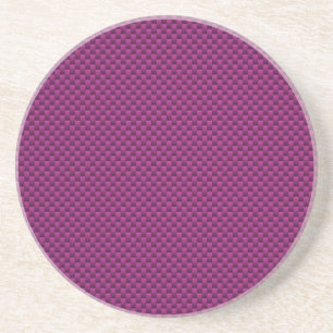 Porta-copos De Arenito Impressão de Estilo de Fibra Carbono de Fushia Ro