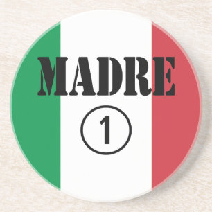 Porta-copos De Arenito Italiano - mães & mães faladoras: ONU de Madre