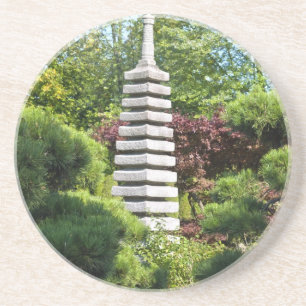 Porta-copos De Arenito Jardim Japonês
