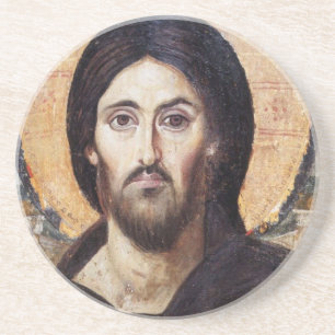 Porta-copos De Arenito Jesus Cristo