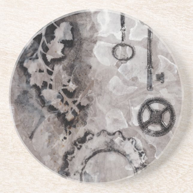 Porta-copos De Arenito justaposição II (Frente)